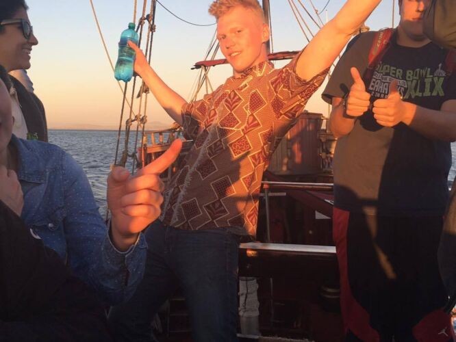 Turning 21 on a pirate boat