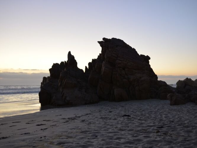 Sunset views soon to be lit by bioluminescent plankton