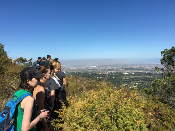 Wrapping around the mountain