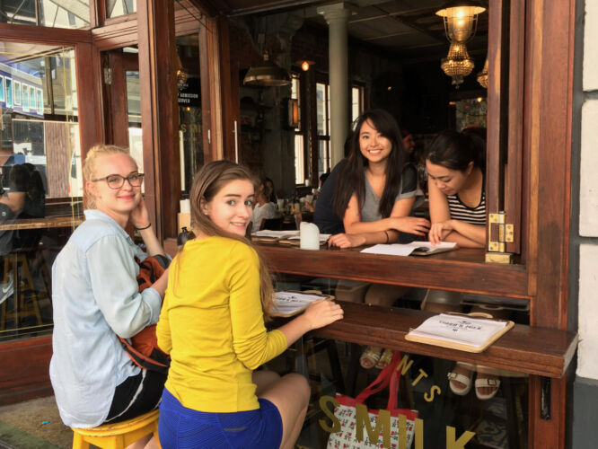 Dinner at Tiger's Milk