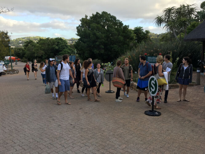 Entering Kirstenbosch