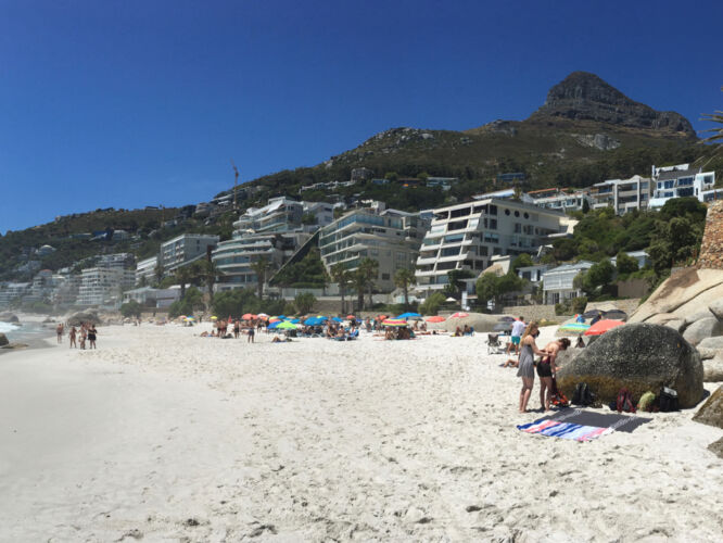 Clifton beach