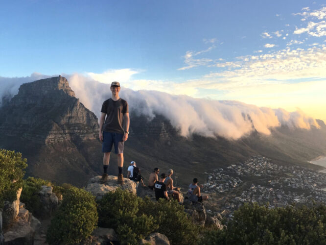 Standing under the Tablecloth