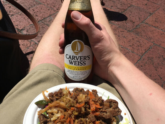 Korean bulgogi and German beer