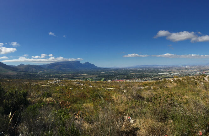 View from Chapman's Peak pass