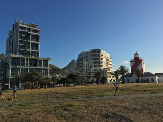 Sea Point is pleasant