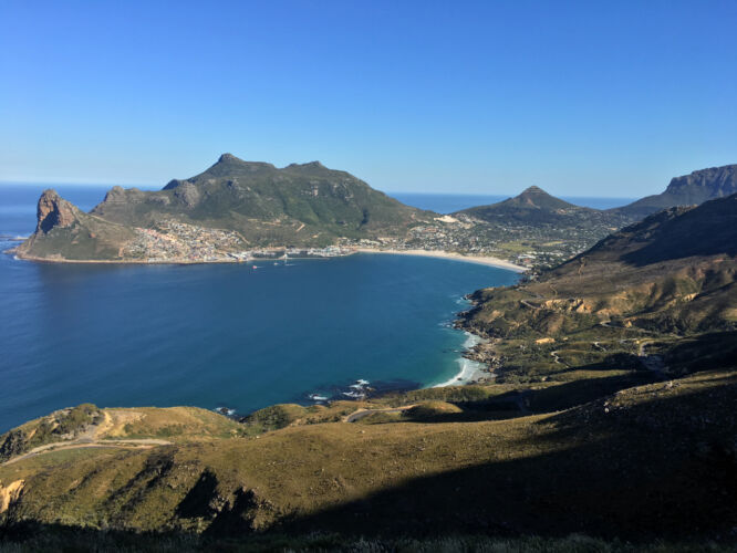 Looking into Hout Bay
