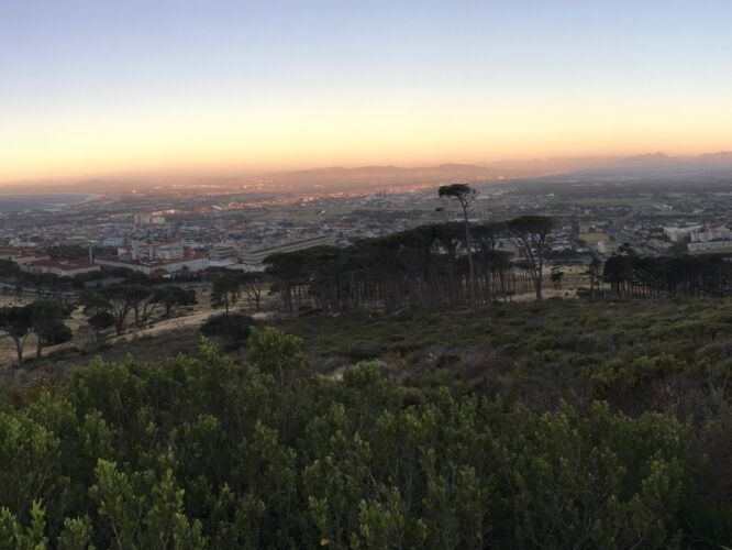 Sunset over Observatory