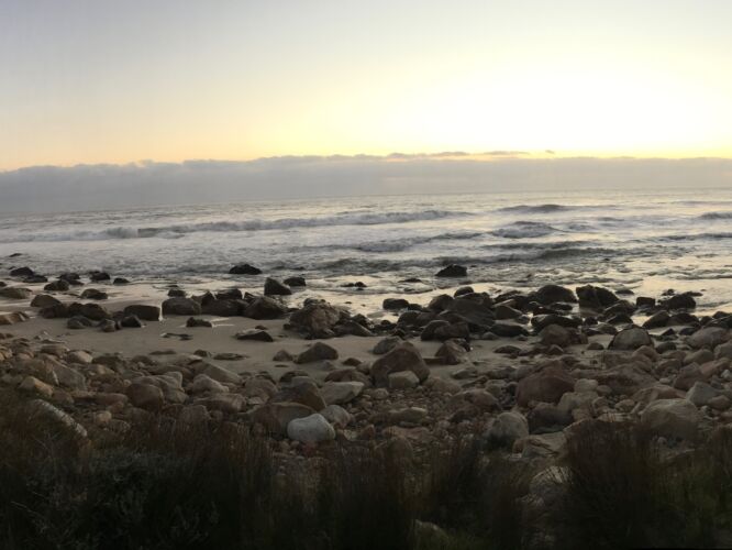 Our campsite view, Kogel bay