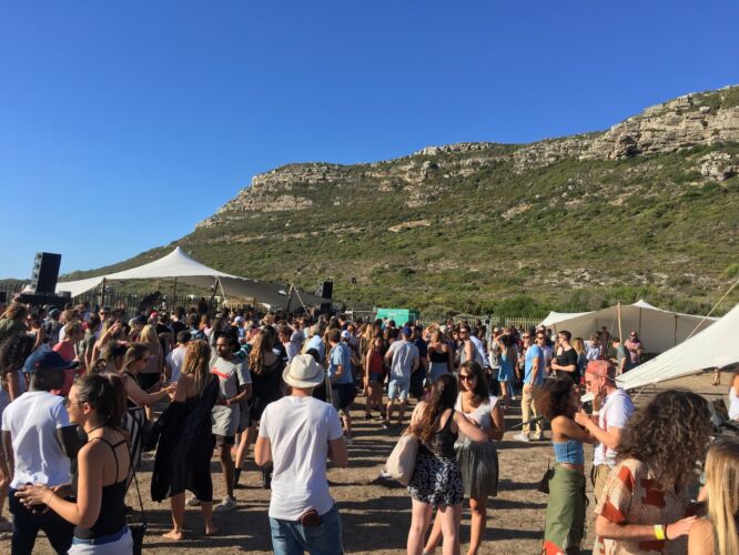 Arriving at Slangkop