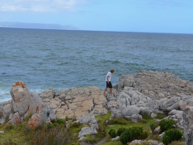 Arriving at Hermanus