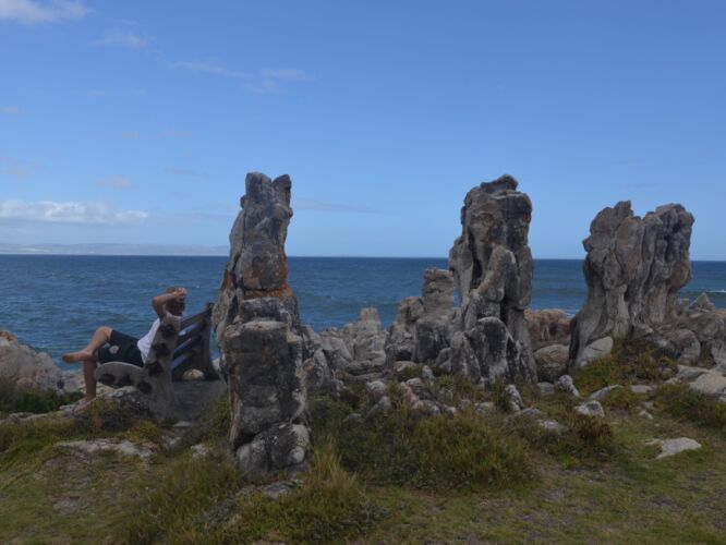 Chillin in the rocks