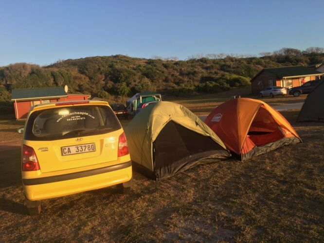 Our campsite