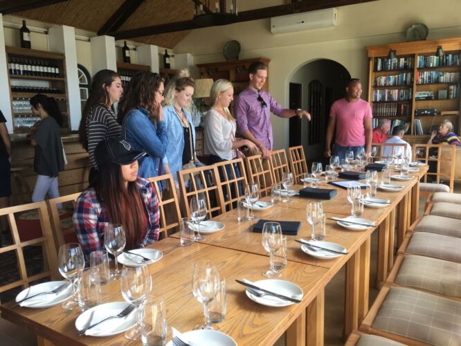 Constantia wine tasting