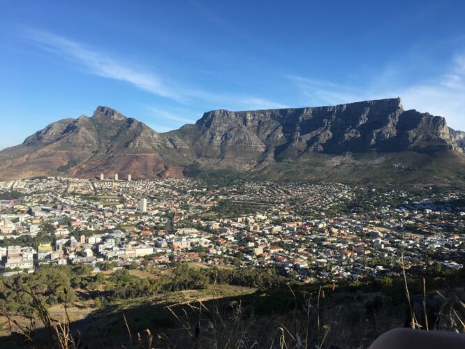 Table Mountain from Signal Hill