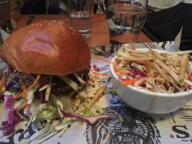 Abby's goodbye dinner at Jerry's