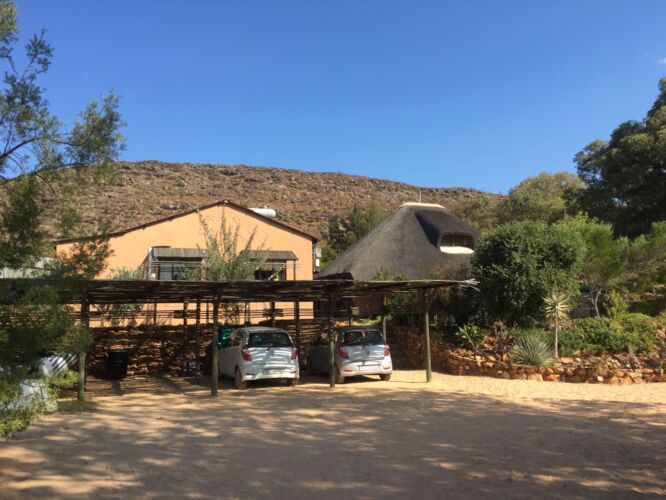 Arriving at Gecko Creek Lodge