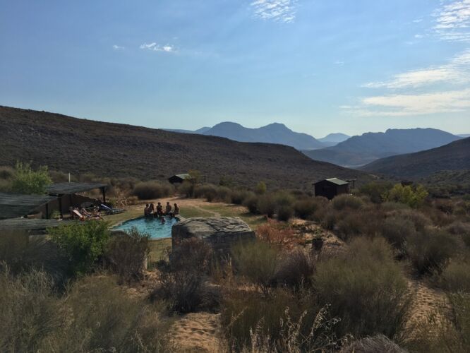 View from out campsite