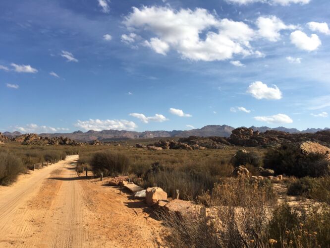 Heading to Stadsaal Caves