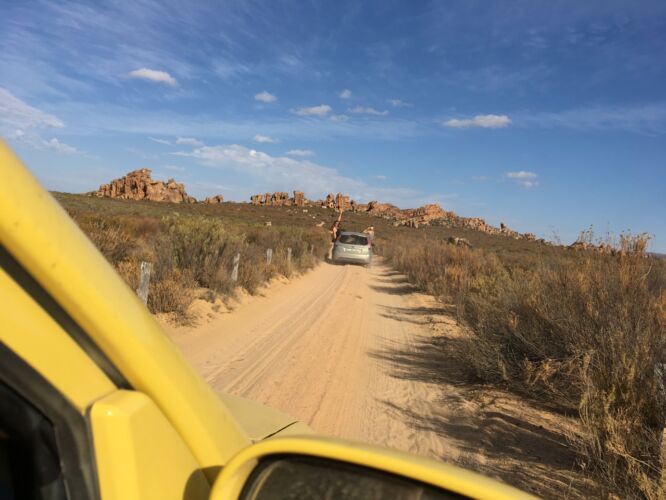 Heading to Stadsaal Caves