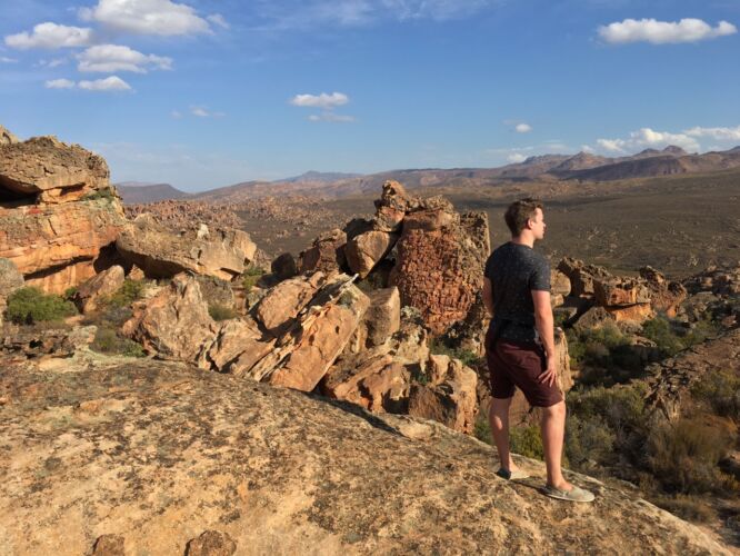 Spencer pondering shit