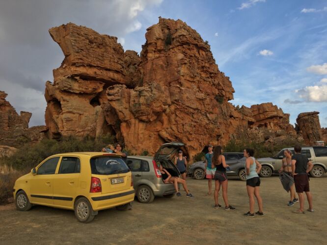 Leaving before sunset